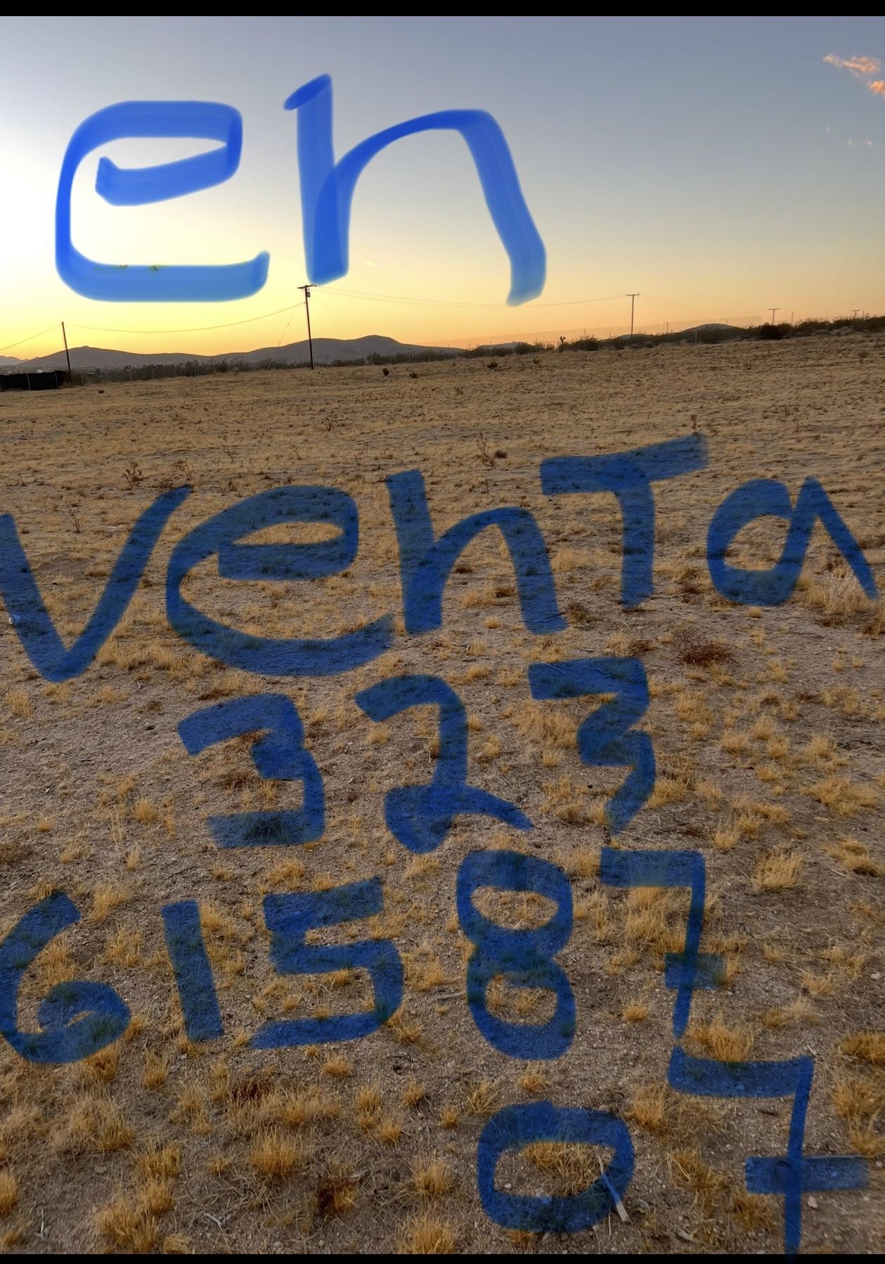 Terreno De Venta En Yucca Valley Ca