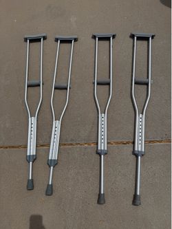 Crutches - Adjustable
