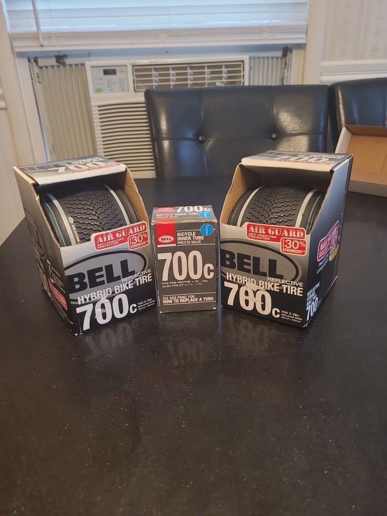700c Bike Tires And Spare Tube