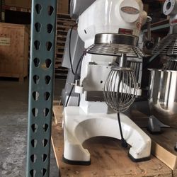 Hakka 10QT Dough Stand Mixer 3 Speed, 4 Function Stainless Steel Food Mixer 