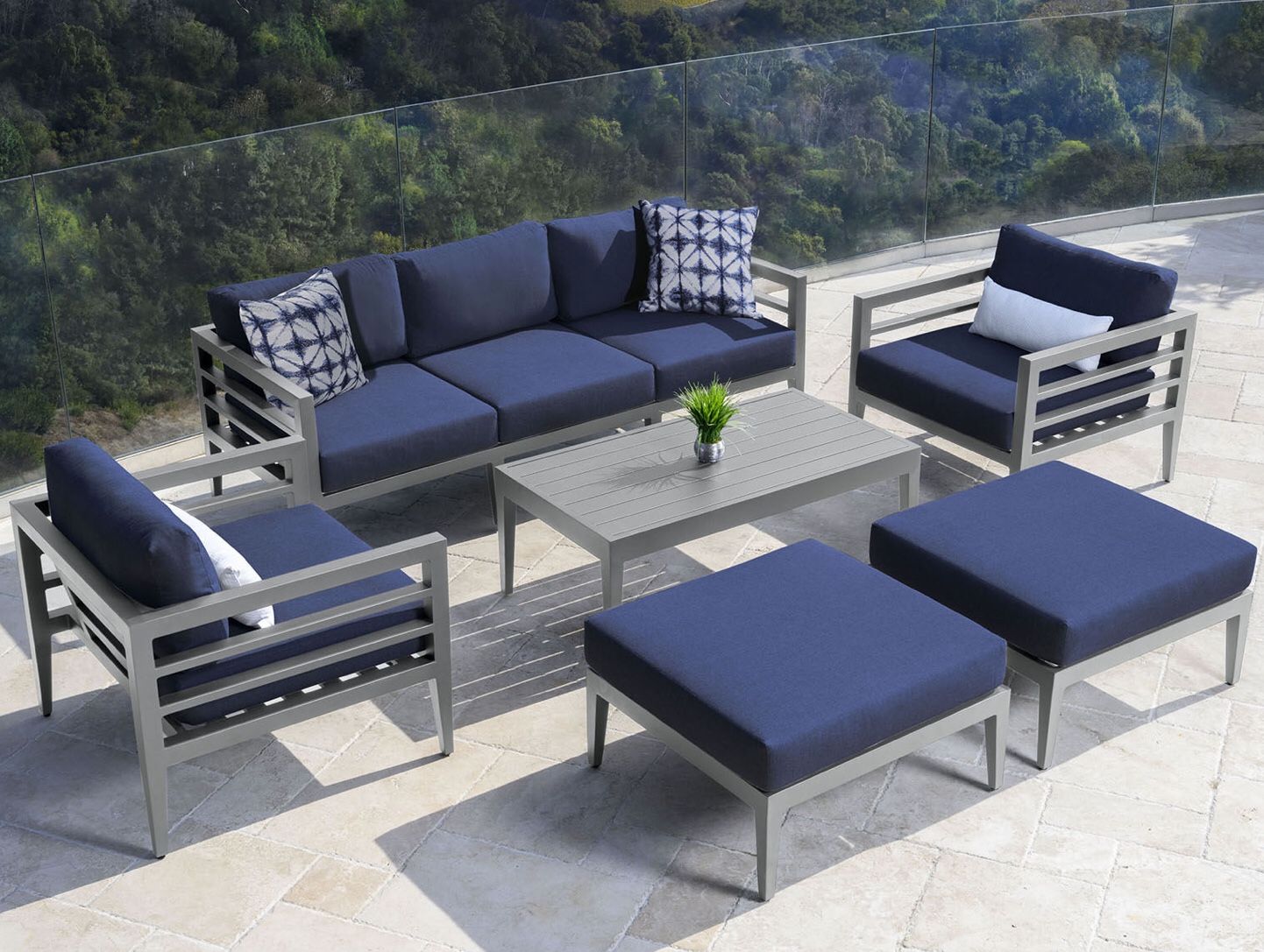 Furniture for the outdoor 7pc seating set by Abbyson Living