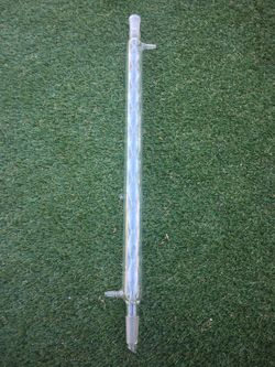 Lab supplies Glass Pyrex bulb Condenser