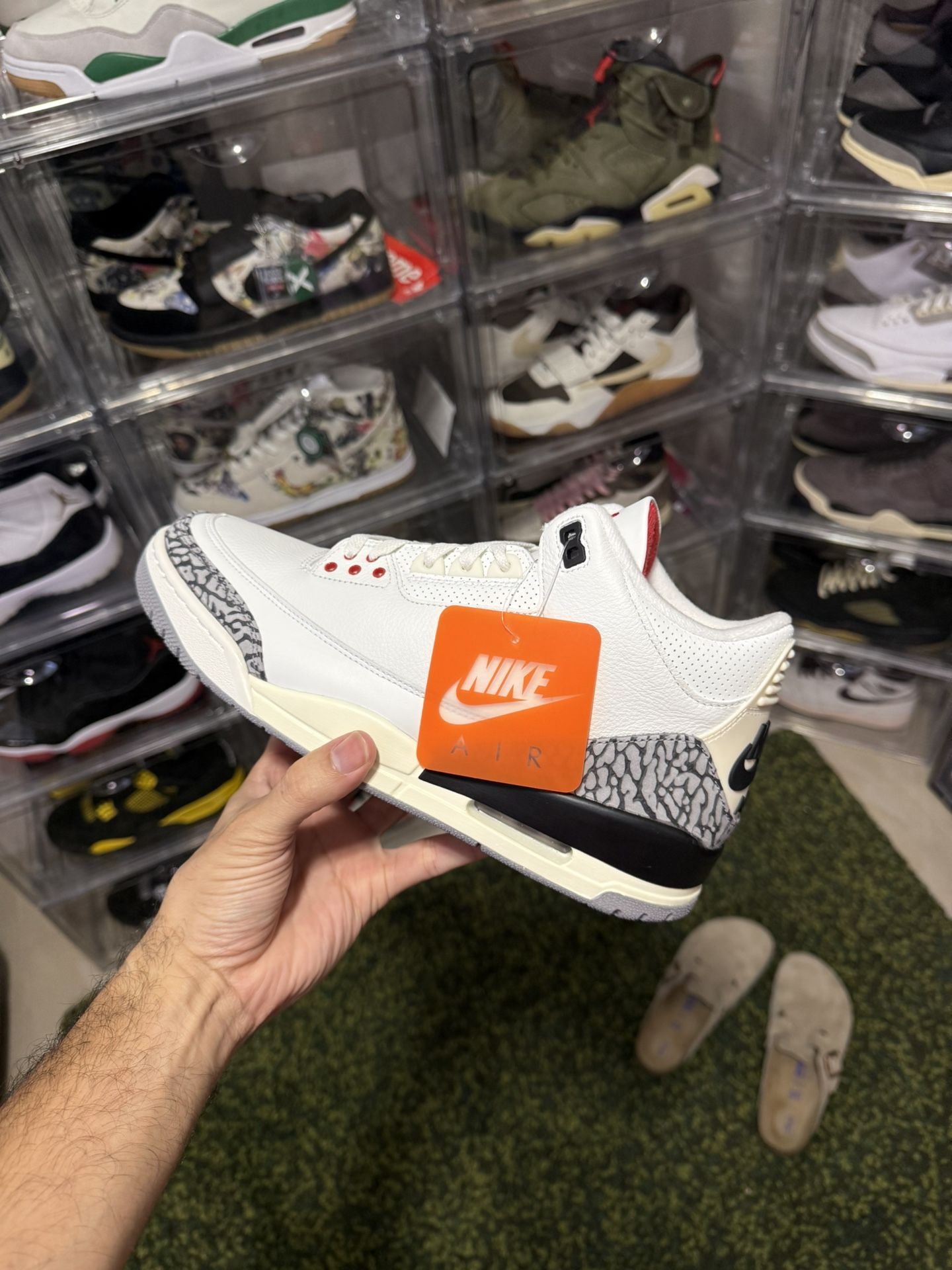 Jordan 3 White Cement