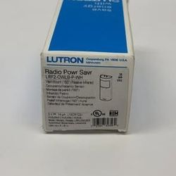 Lutron LRF2-OWLB-P-WH Radio Powr Savr Wireless Occupancy / Vacancy Wall-Mount Sensor