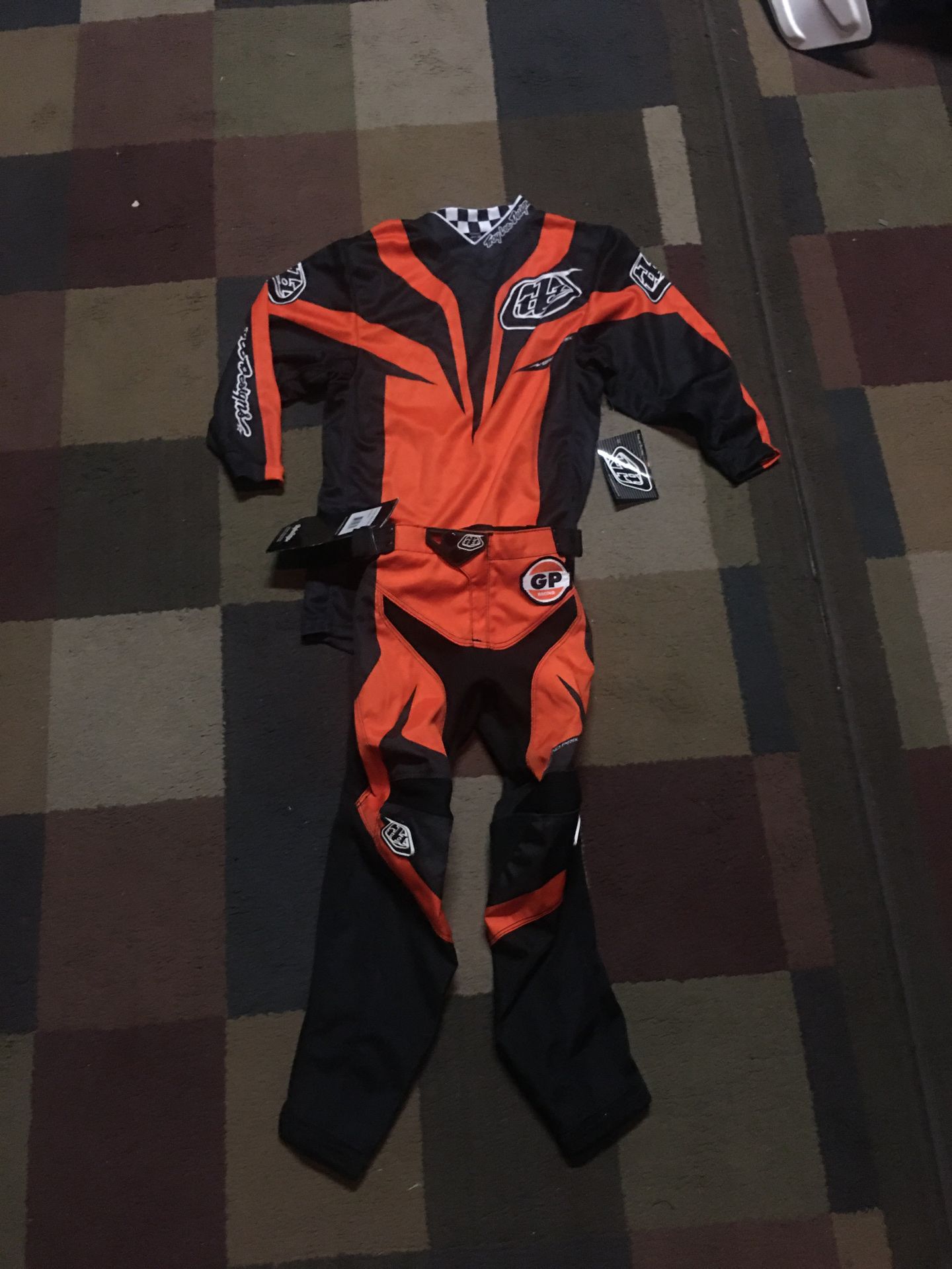 New youth Troy Lee Design motocross set