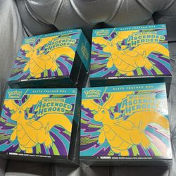 Pokémon Mega Evolution — Ascended Heroes Elite Trainer Boxes (ETB)