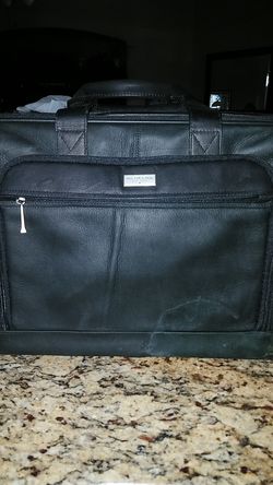 U.S Luggage Leather Computer Bag