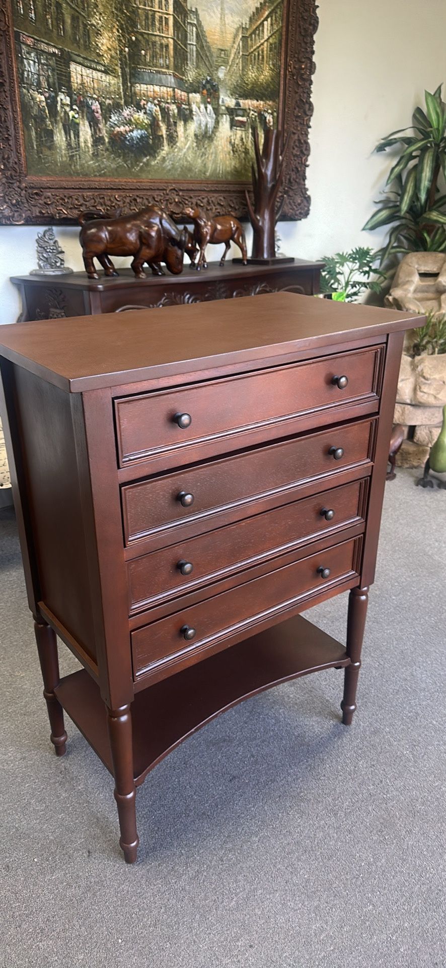 Cabinet 4 Drawer With Shelf