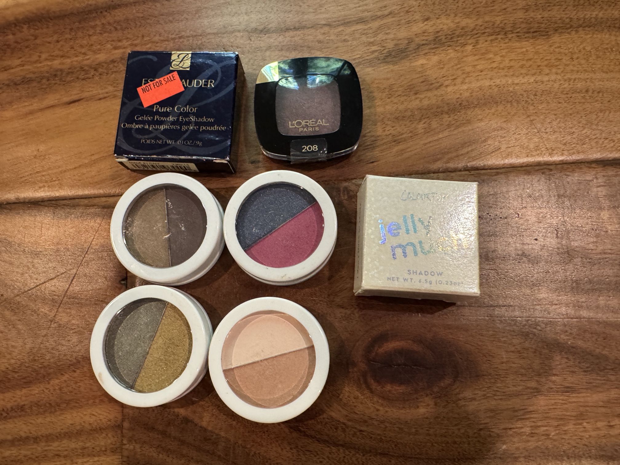 🎨 Lot of 7 Eyeshadows – ColourPop, Estée Lauder, L’Oréal & More – Duos & Singles