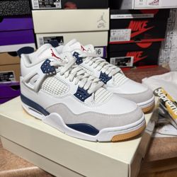 NIKE AIR JORDAN 4 SB NAVY Sz 5, 8, & 9 (2)