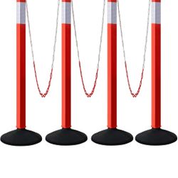 4 Pack Traffic Delineator 