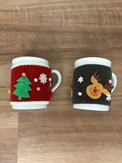 Christmas mugs - set of 2