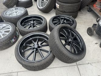 WHEELS  US MAGS 20/22 STAGGERED 5x4.75