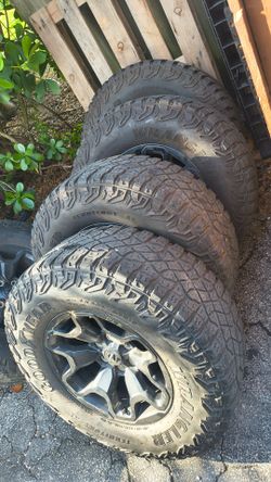 Ram TRX RHO 1500 black wheels
