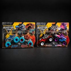 Monster Jam 1:64 Scale Die-Cast 2-Pack Matchups Series 35