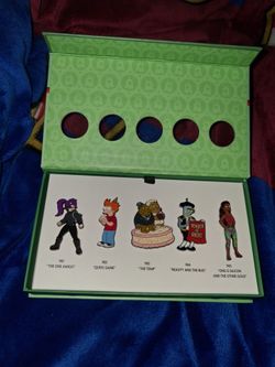Futurama Enamel Pin Set of 5