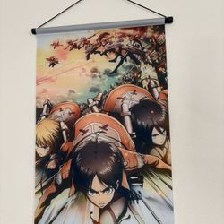 Attack On Titan Scroll Poster
