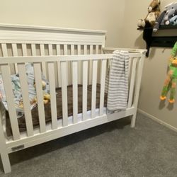 Crib and Mattress