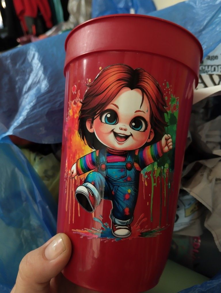 Chucky Customized Cup