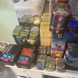 Pokemon tin’s (empty)