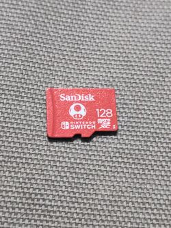 128gb Micro SD Card Official Nintendo edition Fully Working and Tested Like New - Works with phones, computers, Nintendo Switch, etc