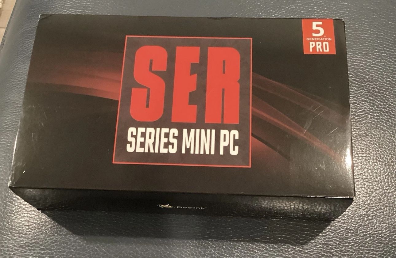 Beelink Mini PC, SER5 Pro AMD Ryzen 7 5825U 16GB/ 500GB