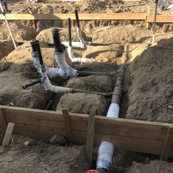 Underground Drain Pipe 