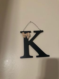 Decorative Letter K Wall Hanging