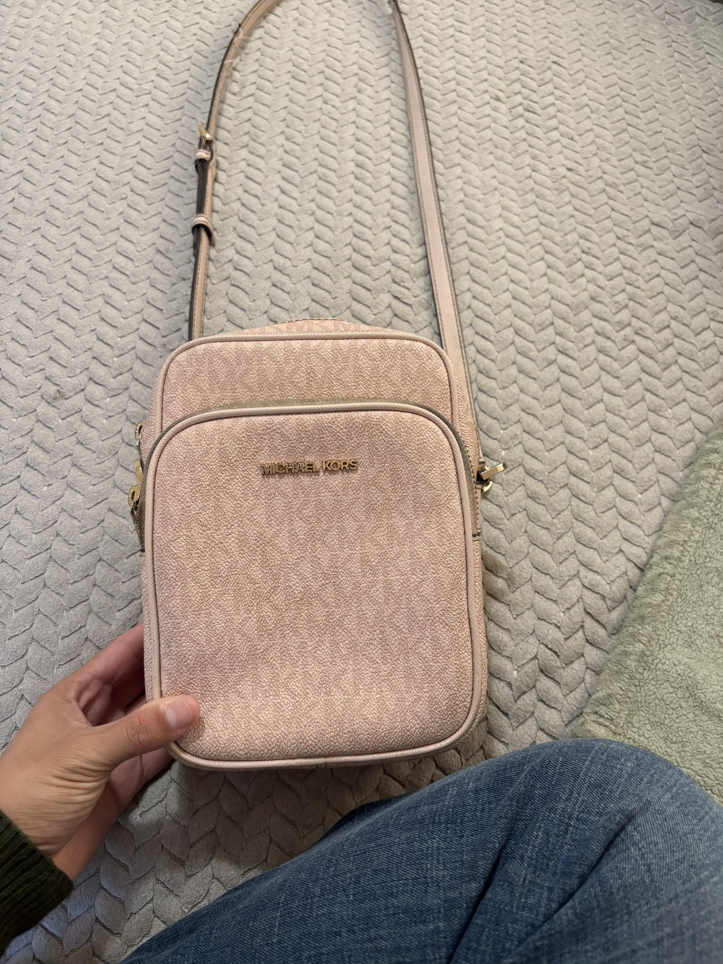 Michael Kors Travel Logo Side Bag