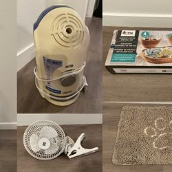 ASAP PICKUP DEAL for WINTER BUNDLE: Snow Shovel, Humidifier, Clip Fan, Toaster, Quick Dry Welcome May, Salsa Tray