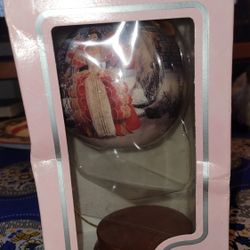 1997 Holiday Barbie Decoupage Ornament 