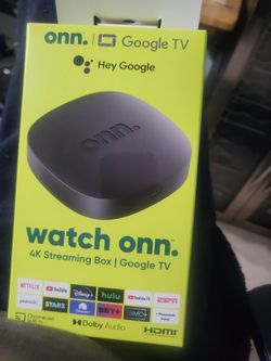 Unlocked Onn Android  TV Box