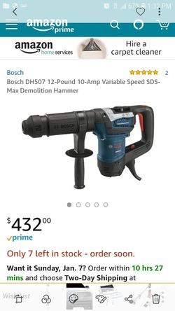 Tool Bosch jack hammer New