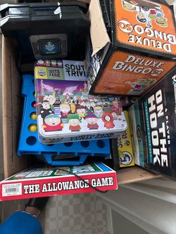 Box of 10-15 board games