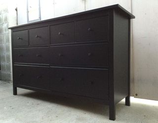 Beautiful IKEA Black dresser. Great Condition!! 👍 (( Tall 38" Long 63" Deep 19.5"))