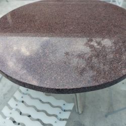 Granite Table Top Bamboo Base 