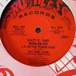 Easy E Boyz N The Hood Ruthless Records MRC 1005 1987 Vinyl 