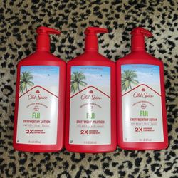 3🔥16 Fl Oz Old Spice Men Body Face Hands Lotion All 3 For $18 Firm On Price 