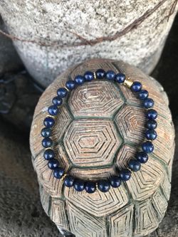 Lapis lazuli bracelet size 8 inches