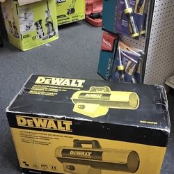 DEWALT 150,000 BTU/HR FORCED AIR PROPANE HEATER