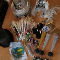 New Year party supplies all new - you will get all you see on pictures
