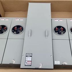 Siemens WEPK 4412 / 400A, 4 Gang, 1 Phase, 225A, 4 Jaw, Ring Type, No Bypass