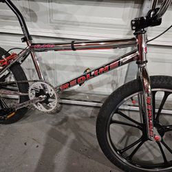 Mid School Redline RL440 BMX Bike. Chrome Custom Build