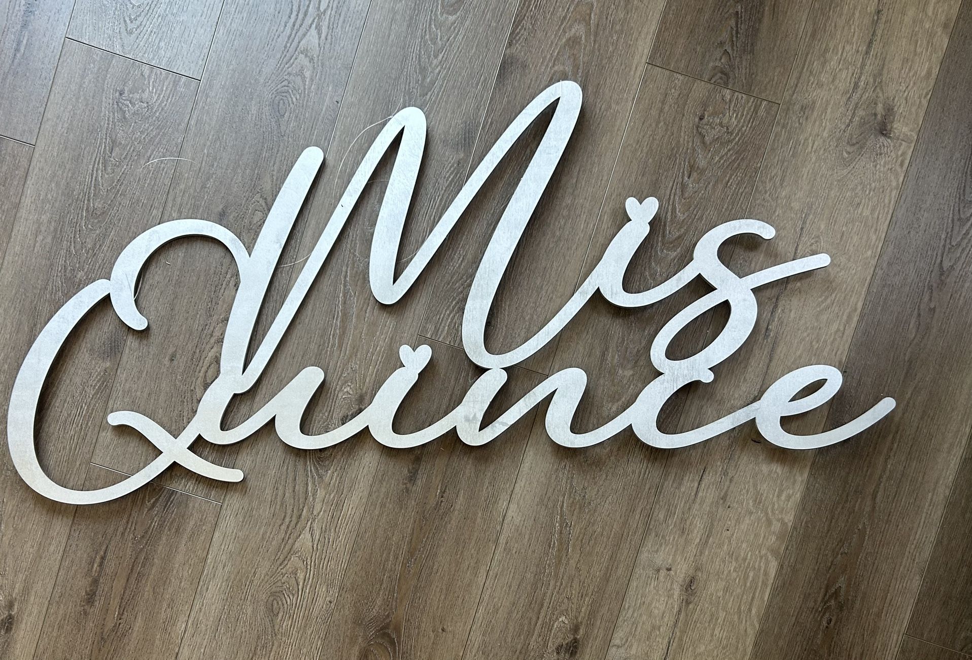 Mis quince Custom Sign