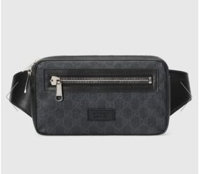 GUCCI GG Supreme Belt bag WITH matching Wallet