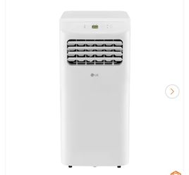 LG 6,000 (DOE) BTU 115-Volt Portable Air Conditioner Unit Cools 250 sq. ft. with Dehumidifier and LCD Remote