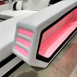 New Sectional LED White 