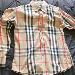 Authentic Burberry Long-sleeved Shirt