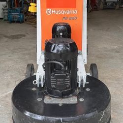 Husqvarna PG820 Concrete Floor Grinder/Polisher