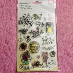 Momenta Name Brand 18pc Life Is Sweet  Stamps